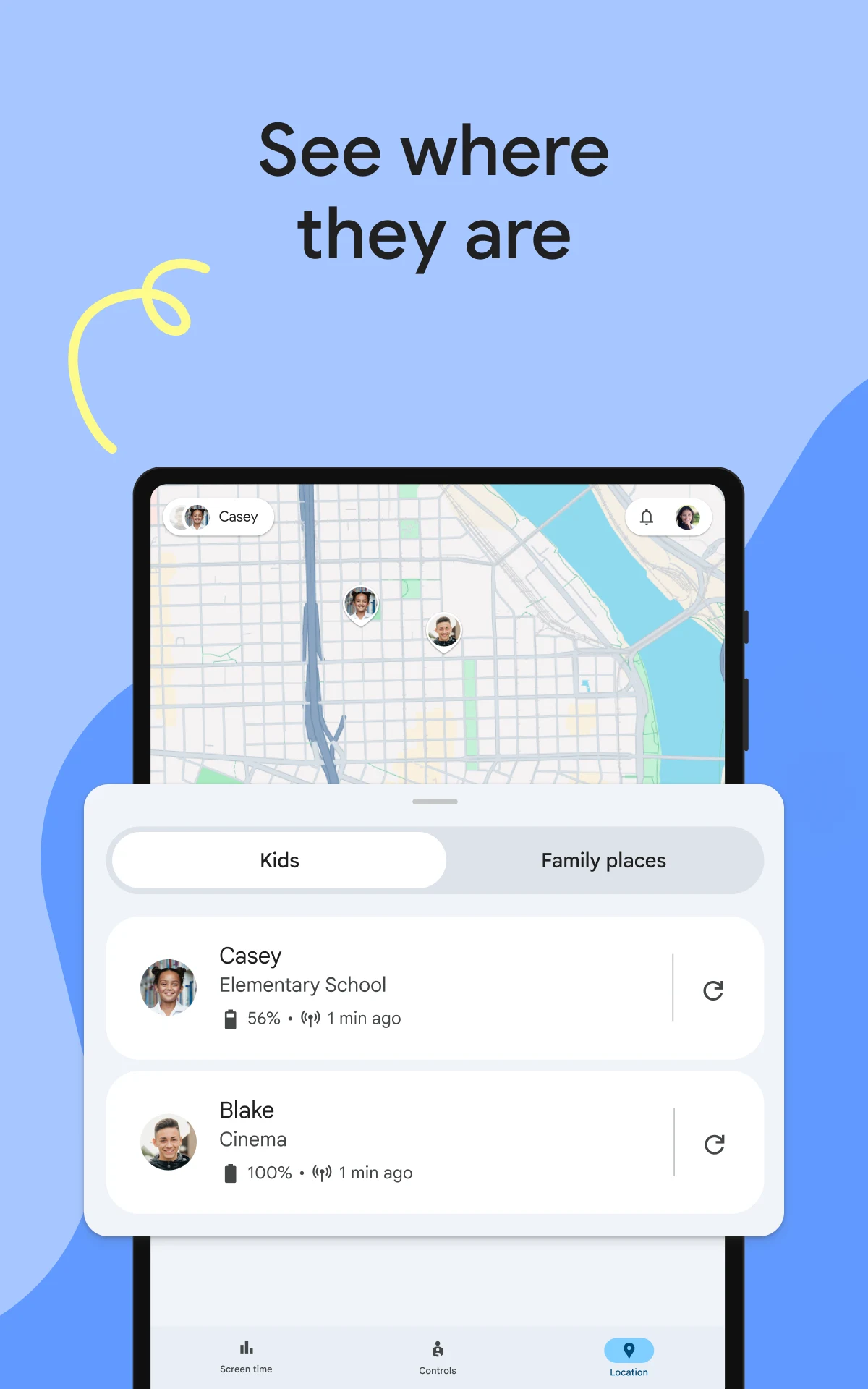 Google Family Link screenshot